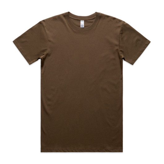 Walnut AS Colour Staple Organic Tee